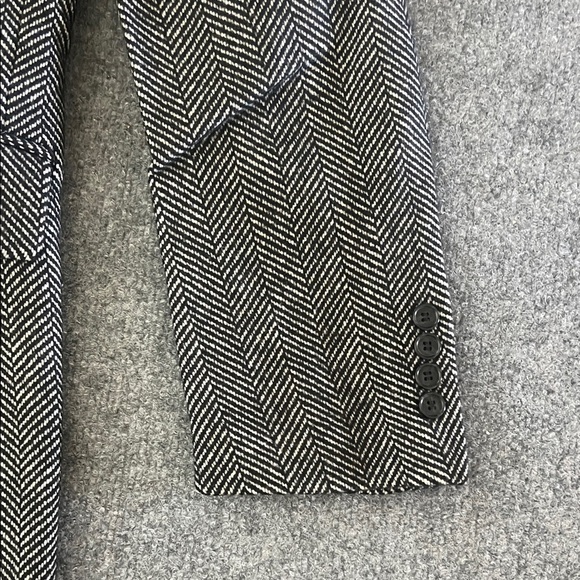 Braveman Men's Gray Herringbone Blazer/ Coat Size M - Picture 5 of 11